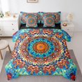 thumbnail image 1 of YST Boho Mandala Comforter Set, 7pcs, King Size, Vintage, 1 of 4