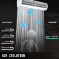thumbnail image 3 of VEVOR Rideau d'Air 36 Pouces, 2 Vitesses Rideau d'Air Intérieur Commercial, Testé selon les Normes UL Certifié, Certifié CE, Volume d'Air 668 CFM avec 2 Micro-Interrupteurs Faciles à Installer (Interrupteur de Limite), 110 V Non Chauffé, 3 of 9