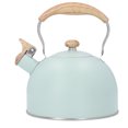 thumbnail image 1 of Whistling Tea Pot, Stainless Steel Whistling Tea Kettle Fast Heating One Touch 2.5 Liter With Cool Grip For Kitchen For Stovetop, 1 of 8