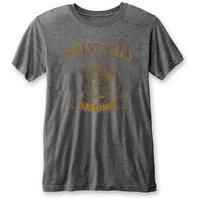 Ramones Unisex T-Shirt Forest Hills (Burnout)