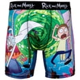 thumbnail image 1 of Rick and Morty Chased Out Of Portal Boxer Briefs-Medium (32-34), 1 of 4