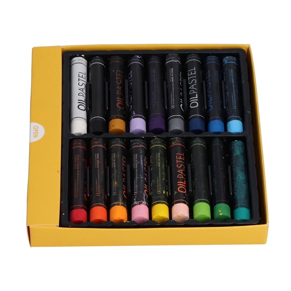 Oil Pastels, High-Quality Materials Not Easy To Break Crayons Oil Paint Sticks Colorful Vivid And Delicate Performance For Home 12 Colors,18 Colors,24 Colors,36 Colors