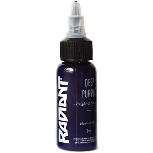 Radiant Colors Encre à Tatouage - Violet Foncé 1 Oz