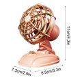 thumbnail image 3 of Boovnll Desk Fan, Adjustable High Speed USB Rechargeable Table Fan Lightweight Compact Quiet Small Fan for Home, Bedroom, Office, Travel, Camping, RVs, Summer Gift, Mini Fan - Fan, 3 of 7