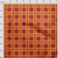 thumbnail image 1 of oneOone Cotton Flex Bright Red Fabric Madras Check Sewing Craft Projects Fabric Prints By Yard 40 Inch Wide, 1 of 4