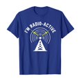 thumbnail image 4 of T-shirts pour Femmes I'm Radio-Active 2026 Été Décontracté Manches Courtes Col Rond Ham Operator Radio Amateur T-Shirts Graphiques, 4 of 4