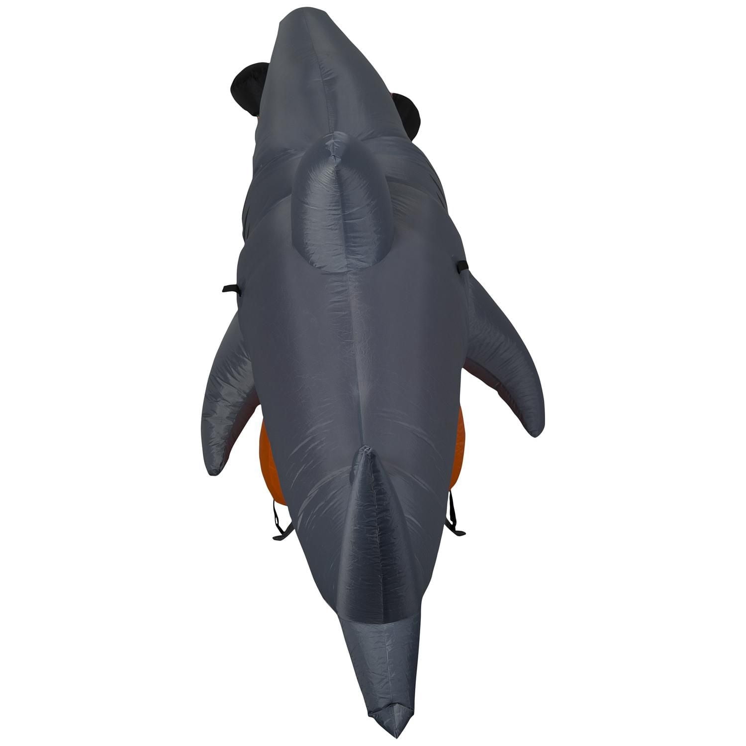 Scène animée de collation de requin gonflable d'Halloween