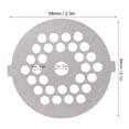 thumbnail image 3 of Stainless Steel Grinding Plate for 5# Meat Grinder or B Type Meat Grinder, Round Hole, High Hardness, Durable, for Grinding Garlic, Ginger, Pepper, Vegetables, Meat, Easy to, 3 of 7