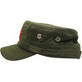 thumbnail image 3 of ORUYROP Chapeau Militaire Vintage Fatigue Étoile Rouge Mao Armée, 3 of 5