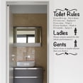thumbnail image 4 of TIMIFIS Wall Stickers Toilet Rules Wall Stickers, Humorous Wall Stickers Are Suitable for Bathroom, Hotel, Bar, Office Building and Home Decoration. Home Decor, 4 of 6