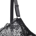 thumbnail image 3 of Push Up Bra Womens Lace With Steel Ring Solid Color Sexy Double Breasted Push Up Bra, 3 of 8