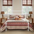 thumbnail image 1 of Homycasa Gobert Modern Queen Size Metal Bed Frame Platform, White, 1 of 8