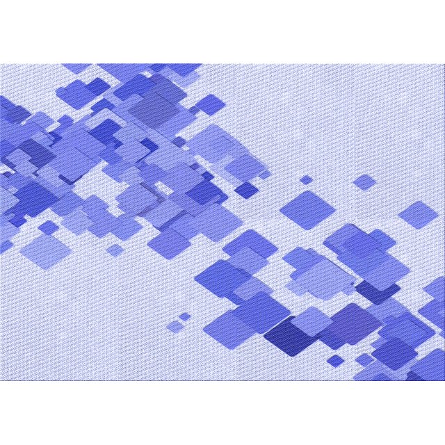Ahgly Tapis Rectangulaire Lavable en Machine Intérieur Transitionnel Bleu Ciel, 2 Pieds x 4 Pieds