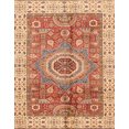 thumbnail image 1 of Ahgly Company Tapis d'Intérieur Rectangulaire Abstrait Rouge Tapis de Zone Abstrait, 7 Pieds x 10 Pieds, 1 of 6