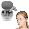 thumbnail image 3 of Grey Smart Translator Earbuds With 32 Languages Real Time Translation Bluetooth 5.4 For Travelers Business People, 3 of 4