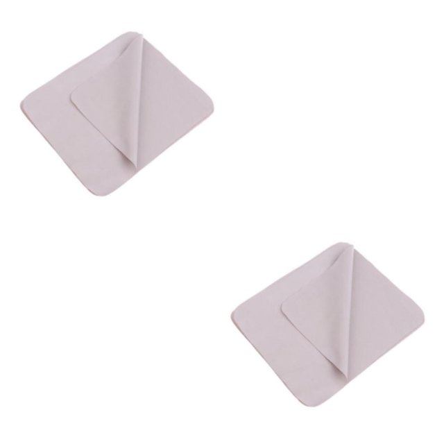 Decodeary 10 Pieces Microfiber Eyeglasses Camera Lens Cell Phones Cleaning Cloth skin color 2Set