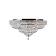 thumbnail image 2 of CWI Lighting Stefania 21 Light Bowl Flush Mount With Chrome Finish, 2 of 5