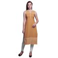 thumbnail image 1 of Bimba Tuniques Droites pour Femmes Imprimées Sans Manches Kurti Décontractée Robe Petite, 1 of 5