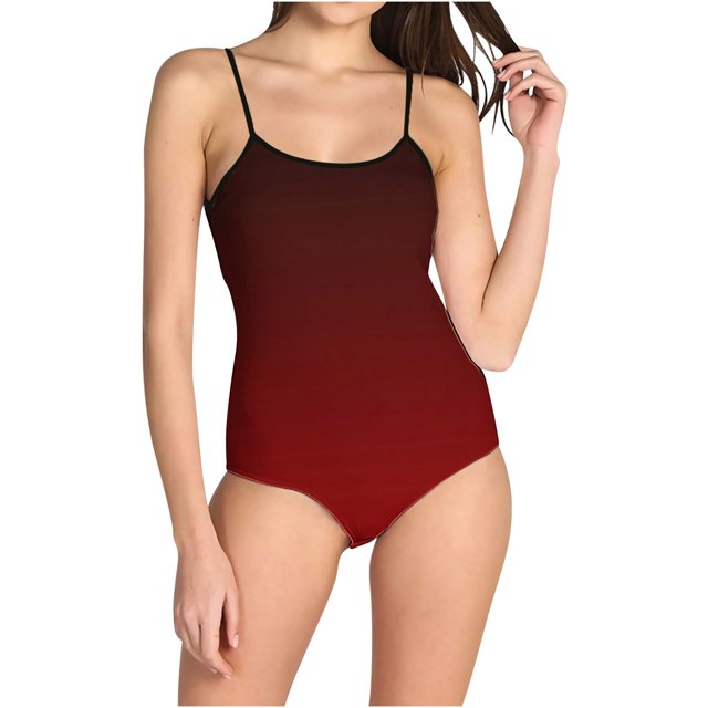 Birdeem Womens Printed Backless Suspender Set Swimsuit Swimwear