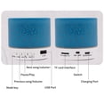 thumbnail image 3 of Amdohai Mini Speaker 7-Color Lights Small Wireless BT Speaker Portable Rechargeable, 3 of 7