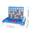 thumbnail image 2 of Binwennn 4 In A Game Set 4 In A Game Indoor And Outdoor 4 In A Game For Kids And Adults Logical Thinking Interactive Board Game Toy Is For Camping (3 Sizes) Kid Makeup for Girls Cat Building for Kids, 2 of 2