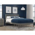 thumbnail image 2 of Pemberly Row Farmhouse Solid Wood Queen Bed in Gray Finish, 2 of 3