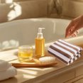thumbnail image 4 of Highly Absorbent Microfiber Velvet Hand Towels Multipurpose Use, 13x29 Inch Hotel Bathroom Towel Set for Gym, Travel, or Pool, Ultra Soft (148 characters), 4 of 9