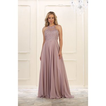 Robe Longue Chic pour Demoiselle d'Honneur