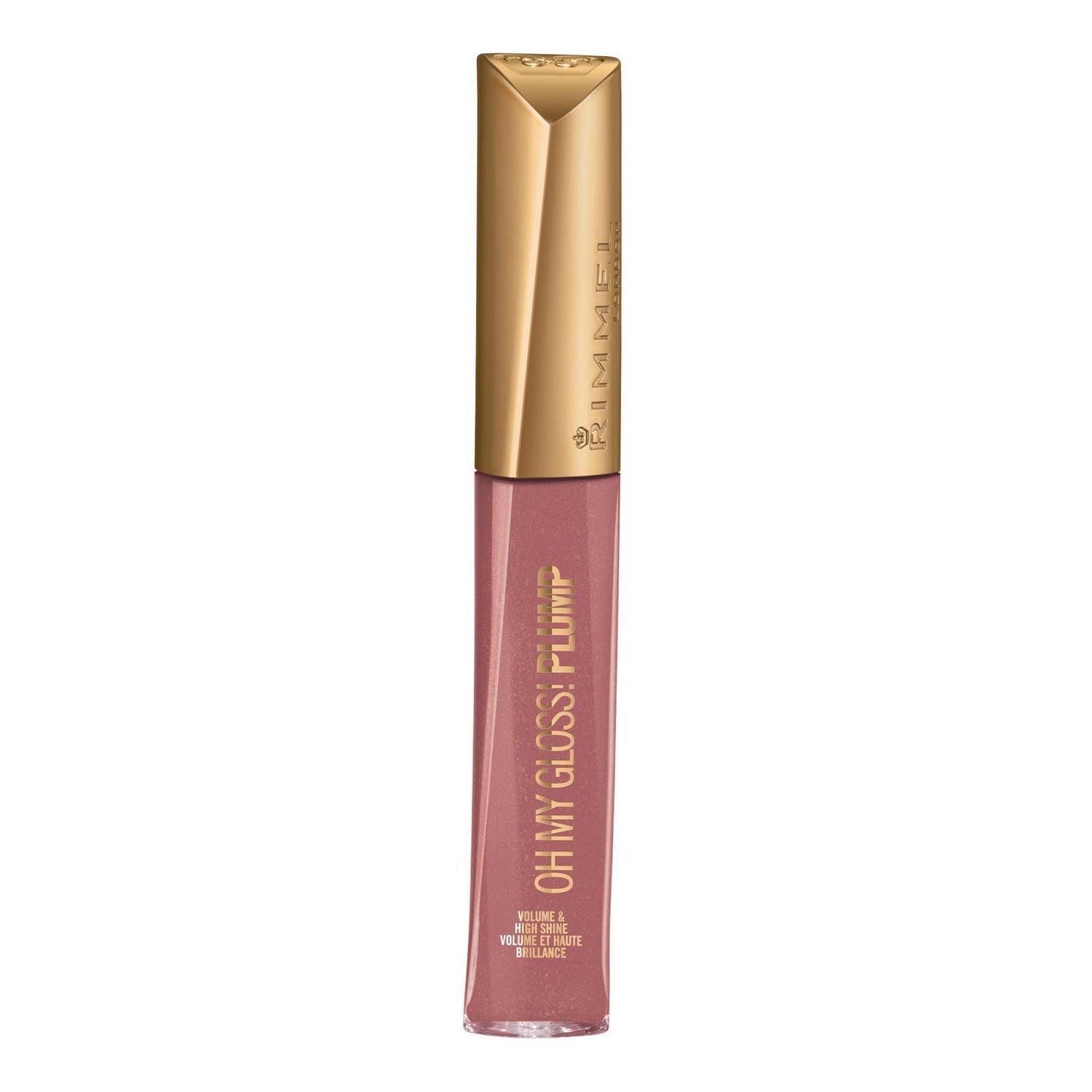 Rimmel Oh My Gloss! Lip Plump, infusé d’un trio d'huiles de cannelle, de camphre, et de capsicum, pour volume et brillance, 100% Sans Cruauté