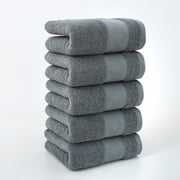 Bath Towels Bath Towel Sets 5 Pcs Bath Towels Set For Bathroom Cotton Thick Soft Absorbent Towel Set Of 5 Household Wash Face Gift Towel