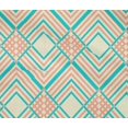 thumbnail image 4 of oneOone Cotton Flex Fabric Diamond Geometric Printed Fabric 1 Yard 40 Inches Wide, 4 of 4