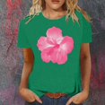 thumbnail image 2 of LUOGENLI T-shirts pour Femmes Mode Décontractée Chemises Imprimées Col Rond Manches Courtes Tee Tops Tunique Blouse T-shirts Graphiques Drôles Adulte Jour de la Saint-Patrick Vert TTG, 2 of 4