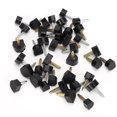 thumbnail image 3 of Cergrey Accessoires pour Talons Hauts, 40 Pcs Embout de Talon Haut de Remplacement Réparation Résistant à l'Usure Antidérapant Silencieux Accessoires de Chaussures, Embout de Talon Haut, 3 of 8