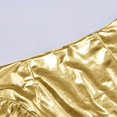thumbnail image 4 of Cathalem Summer Skirts Slit High Waisted Mini Skirt Side Split A-Line Bodycon Short Skirt,Gold M, 4 of 4