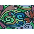 thumbnail image 1 of Ahgly Company Machine Washable Indoor Rectangle Transitional Mint Green Area Rugs, 5' x 7', 1 of 7