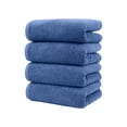 thumbnail image 2 of 5 Pcs Cotton Towel Set, European American Style Border Face Wash Cloth, Absorbent Fast Drying, Natural Soft Comfortable, Multi-Scene Use, Wholesale Gift Package, 2 of 6