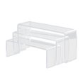 thumbnail image 2 of DOLITY 3 Pcs Support d'Exposition en Acrylique Présentoir Rack Support Étagère Multi-Niveaux Multifonction Transparent, 2 of 9
