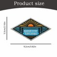 thumbnail image 3 of Clearance! Finally Home Patch Never Stop Exploring | Outdoor Backpack Patch Hiking Patch Nature Badge Badge, 3 of 8