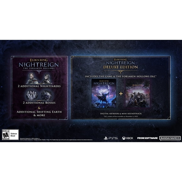 Jeu vidéo ELDEN RING NIGHTREIGN Deluxe Edition pour (PS5)