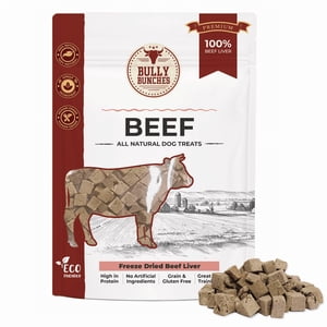 Bully Bunches Freeze Dried Beef Liver (100g) - Human Grade