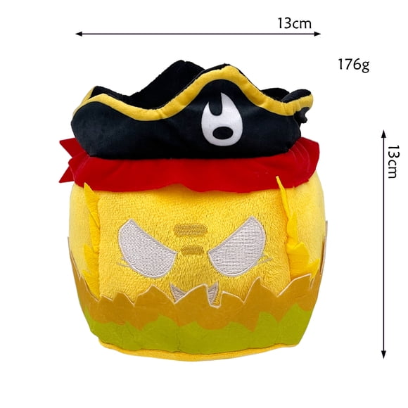 Blox Fruits Jouet en Peluche Fruit du Bouddha, 5,12 Pouces de Hauteur, Poupée en Peluche Fruit du Démon, Peluche Douce de Collection pour Fans et Enfants