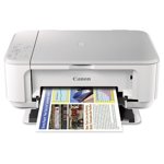 Canon PIXMA MG3620 Wireless All-In-One Color Inkjet Printer with Mobile and Tablet Printing, White