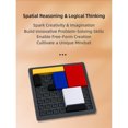 thumbnail image 4 of Logic Puzzle Brain Teaser Game for Kids & Adults, 88 Challenges 4 Difficulty Levels Logic Puzzles, Portable Educational Thinking Game Toy, Classroom,Party,Activity,Family (1Pc), 4 of 7