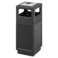 thumbnail image 1 of Safco Canmeleon Outdoor Indoor Recessed Panel Trash Can with Ashtray, 15 Gal, 1 of 6