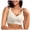 White, variant on FhsagQ Bra Women's Bras See Through Lace Chemise Sleepwear Womens Seamless Bras No Underwire Scalloped Push up Bras Soft Wireless Comfort Bralettes Full Coverage Everyday Bra Purple XXXL