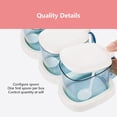thumbnail image 4 of Vacemry Plastic Seasoning Box Set, Kitchen Spice Organizer with Measuring Spoons, Clear Airtight Food Storage Containers for Salt Sugar Flour Spices, Pantry Cabinet Countertop Organizing, 4 of 6