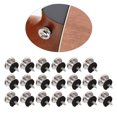 thumbnail image 4 of Guitar Strap Button 20Pcs Guitar Strap Locks Metal Strap Buttons,Metal End Pins Flat Head For Acoustic Classical Electric Guitar Bass Ukulele Pack Of 20, 4 of 8