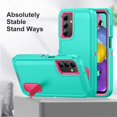 thumbnail image 2 of for Samsung Galaxy A15 Case, Samsung Galaxy A15 Phone Case with Built in Kickstand, Shockproof/Dustproof/Drop Proof Heavy Duty Military-Grade Rugged Protective Cover for Samsung Galaxy A15,Green, 2 of 8