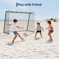 thumbnail image 2 of Yiwa 3-in-1 Soccer Rebounder Net & Goal, Dual-Function Trainer with Fast Rebound Net and Heavy-Duty Steel Frame, Ideal for Backyard, Field, and All Ages or Skill Levels, 2 of 7