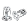 thumbnail image 1 of Unique Bargains Écrous de Vérin M6, Lot de 10 Écrous Filetés pour Rivets en Acier Inoxydable 304, Longueur de 18,6 mm, 1 of 5